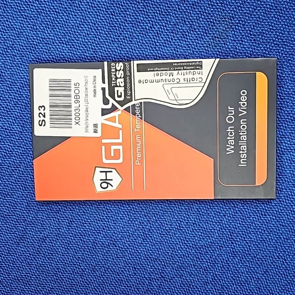 Samsung S23 3pk 9H Tempered Glass Screen - New